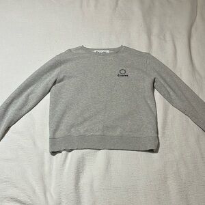 Etudes Crewneck Sweater with Global Etudes logo/print embroidered on garment